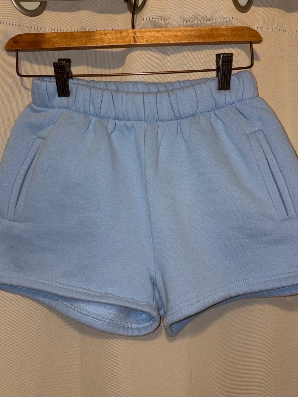Momo Plush Fleece Casual High Waist Shorts